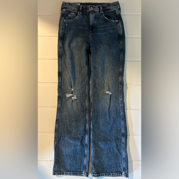 Vintage flair high rise jeans - size 27/4 - Picture 1 of 3